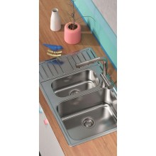 Кухонная мойка нержавеющая сталь Omoikiri Sagami 79-2-IN 4993733