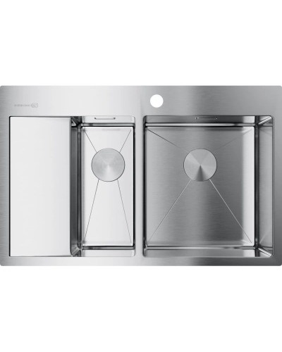 Кухонная мойка нержавеющая сталь Omoikiri Akisame 78-2-IN-R