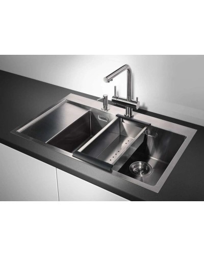 Кухонная мойка нержавеющая сталь Omoikiri Akisame 78-2-IN-R