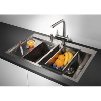 Кухонная мойка нержавеющая сталь Omoikiri Akisame 78-2-IN-R