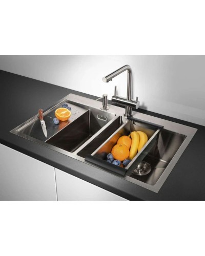 Кухонная мойка нержавеющая сталь Omoikiri Akisame 78-2-IN-R