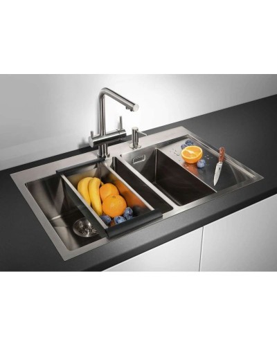 Кухонная мойка нержавеющая сталь Omoikiri Akisame 78-2-IN-L