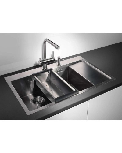 Кухонная мойка нержавеющая сталь Omoikiri Akisame 78-2-IN-L