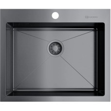 Кухонная мойка вороненая сталь Omoikiri Akisame 59-GM 4973096