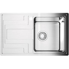Кухонная мойка нержавеющая сталь Omoikiri Mizu 78-1-R