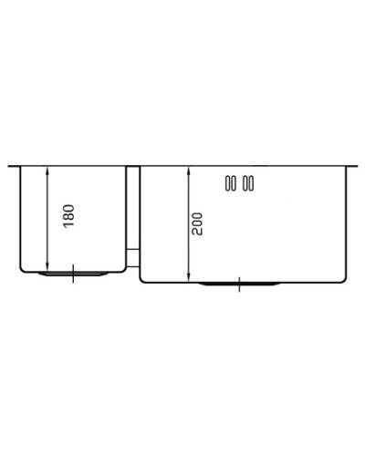Кухонная мойка Seaman Eco Marino SME-575DL-Gold2.A