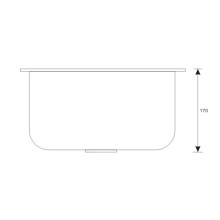 Кухонная мойка Seaman Eco Wien SWT-3945-Antique gold matt.A