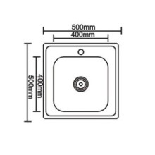 Кухонная мойка Seaman Eco Wien SWT-5050-Copper satin.A