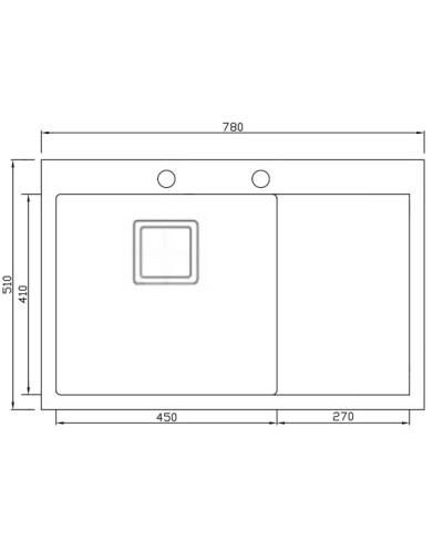 Кухонная мойка Seaman Eco Marino SMB-7851RSQ.B