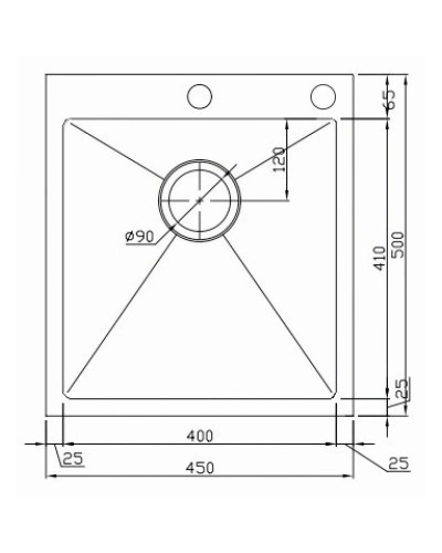 Кухонная мойка Seaman Eco Marino SMB-4550S.B