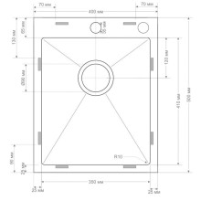 Кухонная мойка Seaman Eco Marino SMB-4050S.B