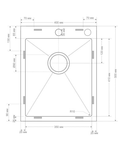 Кухонная мойка Seaman Eco Marino SMB-4050S.B