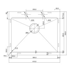 Кухонная мойка Seaman Eco Marino SMB-6152SK.B
