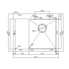 Кухонная мойка Seaman Eco Marino SMB6352LSKB+SSA