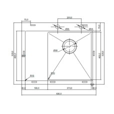 Кухонная мойка Seaman Eco Marino SMB6352LSKB+SSA
