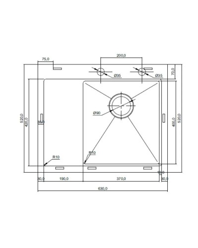 Кухонная мойка Seaman Eco Marino SMB6352LSKB+SSA