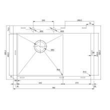 Кухонная мойка Seaman Eco Marino SMB7852RSKB+SSA
