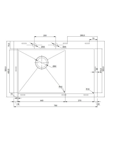 Кухонная мойка Seaman Eco Marino SMB7852RSKB+SSA