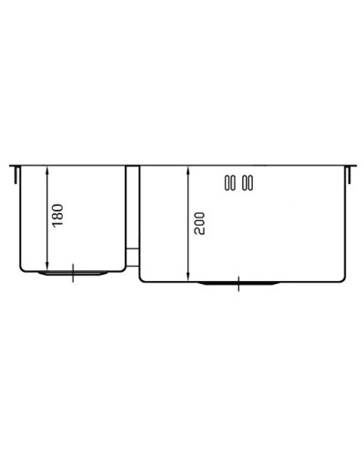 Кухонная мойка Seaman Eco Marino SMV-575DL.A