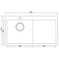 Кухонная мойка Seaman Eco Marino SMV-860R.A