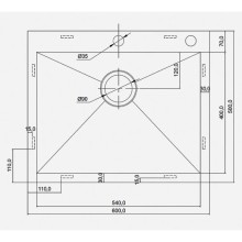 Кухонная мойка Seaman Eco Marino SMV-Z-600.B