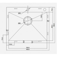 Кухонная мойка Seaman Eco Marino SMV-Z-600.B