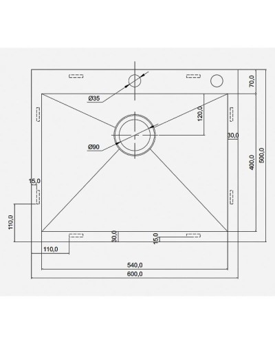 Кухонная мойка Seaman Eco Marino SMV-Z-600.B
