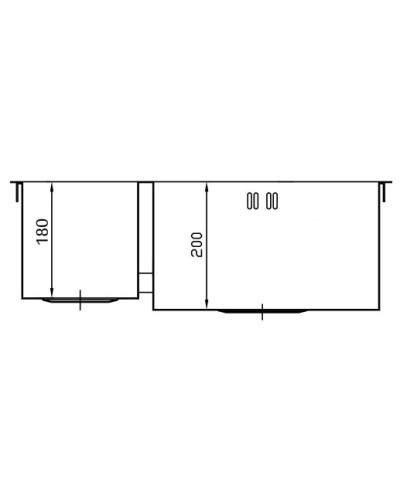 Кухонная мойка Seaman Eco Marino SMV-Z-575DL.A