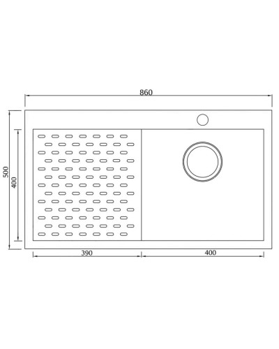 Кухонная мойка Seaman Eco Marino SMV-Z-860PL.A