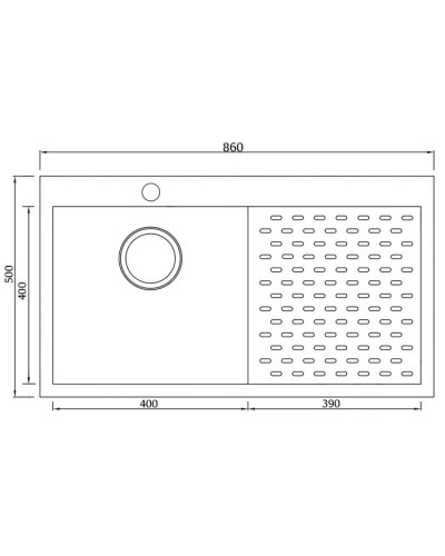 Кухонная мойка Seaman Eco Marino SMV-Z-860PR.A