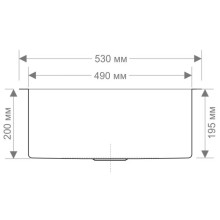 Кухонная мойка Seaman Eco Marino SME-530.A