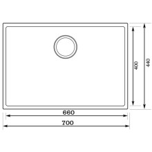 Кухонная мойка Seaman Eco Marino SME-700.A