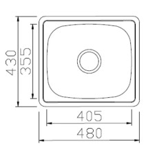 Кухонная мойка Seaman Eco Wien SWT-4843.A