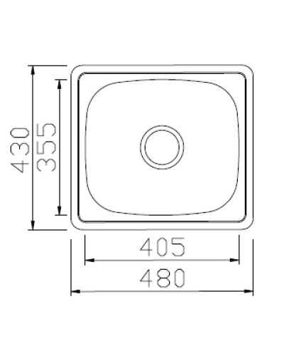 Кухонная мойка Seaman Eco Wien SWT-4843.A