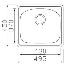 Кухонная мойка Seaman Eco Wien SWT-4945.A