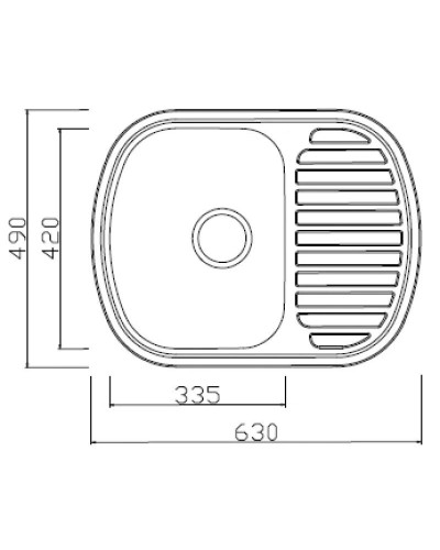 Кухонная мойка Seaman Eco Wien SWT-6349.A