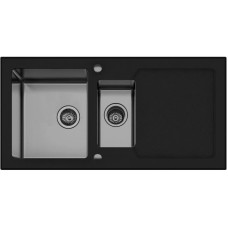 Кухонная мойка Seaman Eco Glass SMG-1000B.B