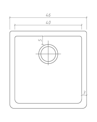 Кухонная мойка Seaman Natural Genova SMC-4646E-Supreme.A