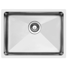 Кухонная мойка Florentina Optima полированная сталь OP.548.395.B.10.P.10