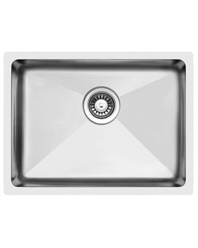 Кухонная мойка Florentina Optima полированная сталь OP.548.395.B.10.P.10