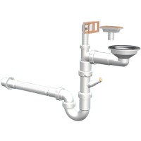 Кухонная мойка Florentina Optima полированная сталь OP.548.395.B.10.P.10