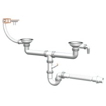 Кухонная мойка Florentina Logika полированная сталь LO.700.400.B.20.P.10