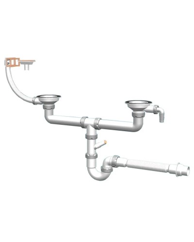 Кухонная мойка Florentina Logika полированная сталь LO.700.400.B.20.P.10