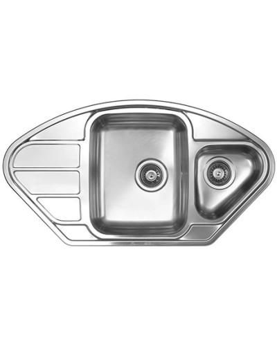 Кухонная мойка Florentina Profi матовая сталь PR.945.510.B.1K.M.08