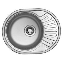 Кухонная мойка Florentina Profi декоративная сталь FO.577.447.B.10.D.08