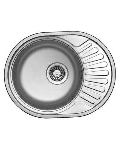 Кухонная мойка Florentina Profi декоративная сталь FO.577.447.B.10.D.08