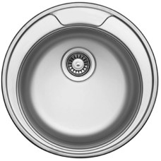 Кухонная мойка Florentina Forum матовая сталь FO.490.В.10.M.08