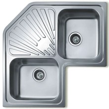 Кухонная мойка Teka Angular 2B полированная сталь 10118005