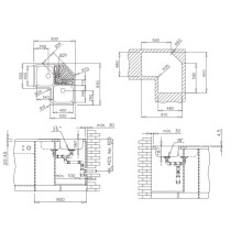 Кухонная мойка Teka Angular 2B полированная сталь 10118005