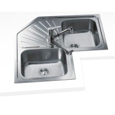 Кухонная мойка Teka Angular 2B полированная сталь 10118005